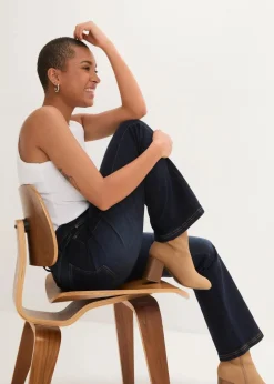 Discount Bootcut-Jeans High Waist, Bequembund Damen Bekleidung·Shirts & Tops|Jeans