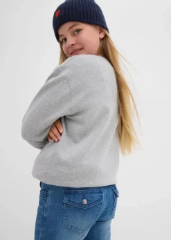 Outlet Bootcut-Jeans Low Waist Kinder Mädchen 9-16 Jahre·Jeans