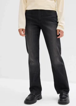 Kinder bonprix Mädchen 9-16 Jahre·Jeans|Bootcut-Jeans Mid Waist