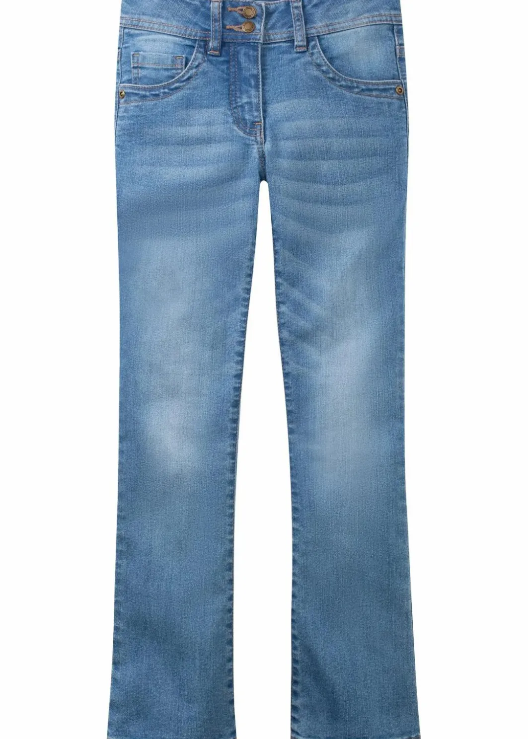 Kinder bonprix Mädchen 9-16 Jahre·Jeans|Bootcut-Jeans Mid Waist