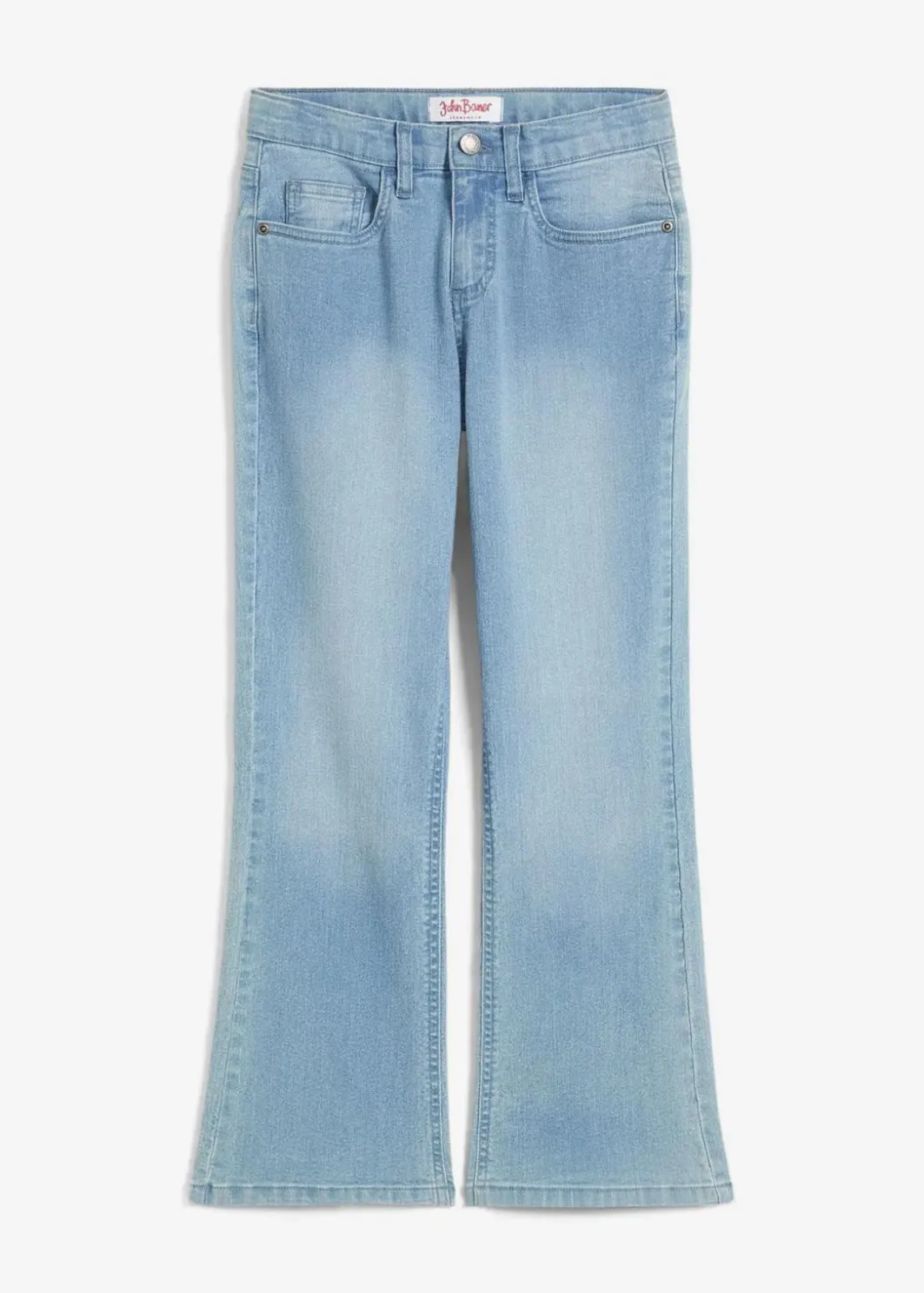 Kinder bonprix Mädchen 9-16 Jahre·Jeans|Bootcut-Jeans Mid Waist