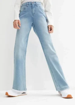 Kinder bonprix Mädchen 9-16 Jahre·Jeans|Bootcut-Jeans Mid Waist