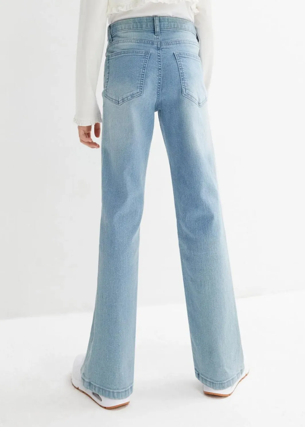 Kinder bonprix Mädchen 9-16 Jahre·Jeans|Bootcut-Jeans Mid Waist