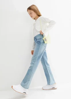 Kinder bonprix Mädchen 9-16 Jahre·Jeans|Bootcut-Jeans Mid Waist