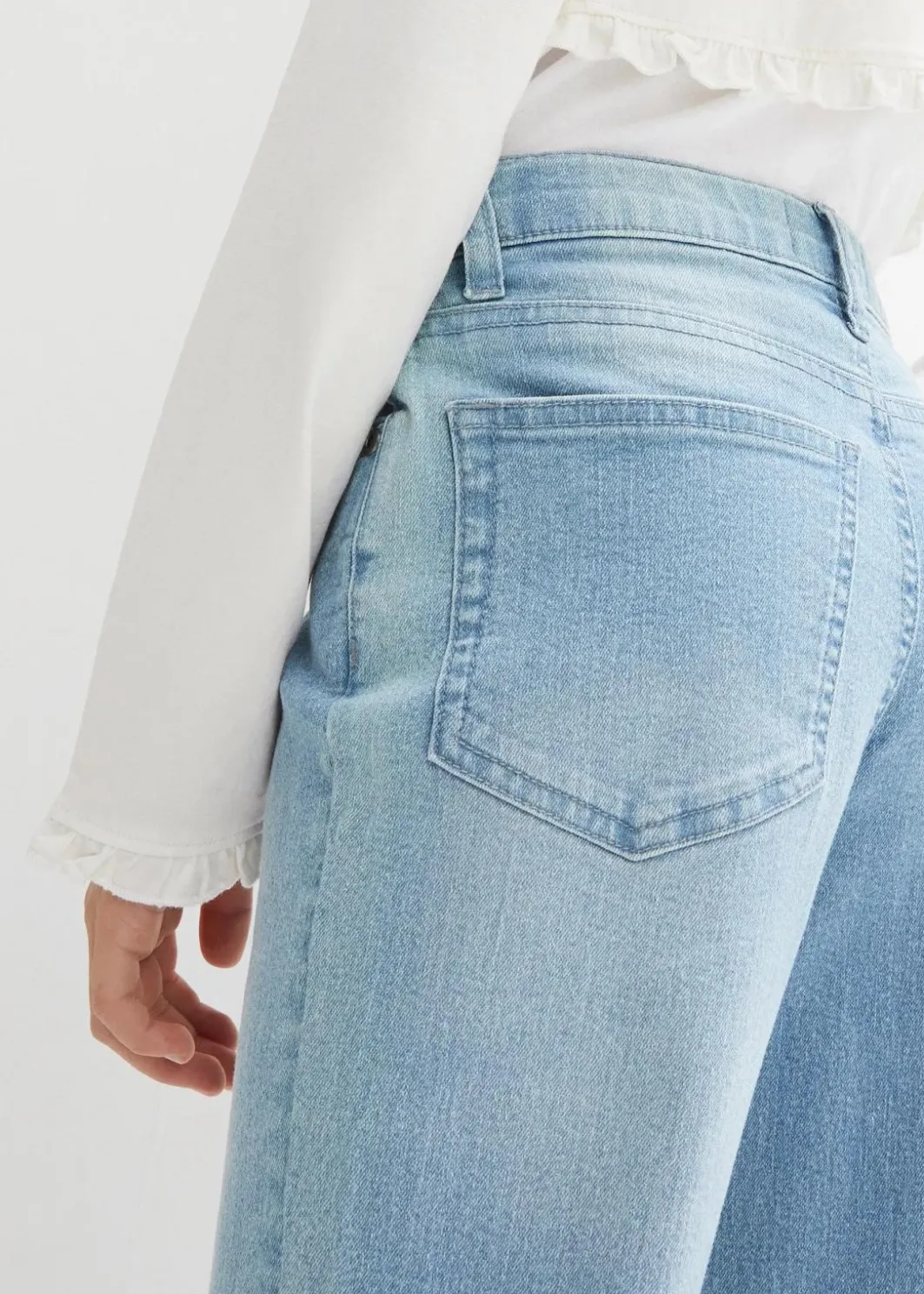 Kinder bonprix Mädchen 9-16 Jahre·Jeans|Bootcut-Jeans Mid Waist
