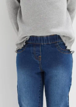 Sale Bootcut-Jeans Mid Waist mit Bequembund Kinder Mädchen 2-8 Jahre·Jeans & Hosen