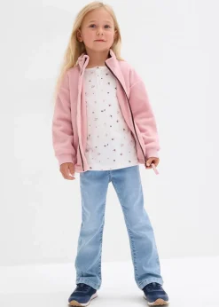 Bootcut-Jeans Mid Waist mit Bequembund Kinder Mädchen 2-8 Jahre·Jeans & Hosen