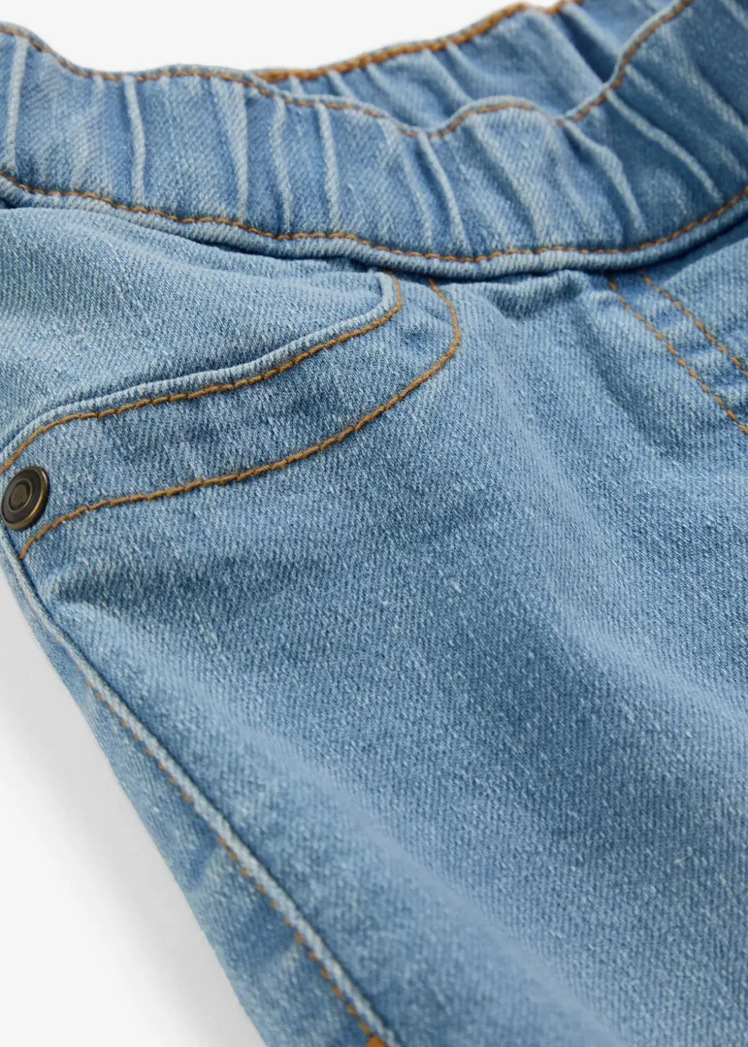 Bootcut-Jeans Mid Waist mit Bequembund Kinder Mädchen 2-8 Jahre·Jeans & Hosen