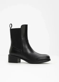 Discount Boots aus Leder Damen Gefütterte Winterschuhe|Boots