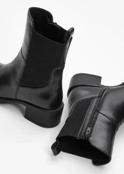 Discount Boots aus Leder Damen Gefütterte Winterschuhe|Boots