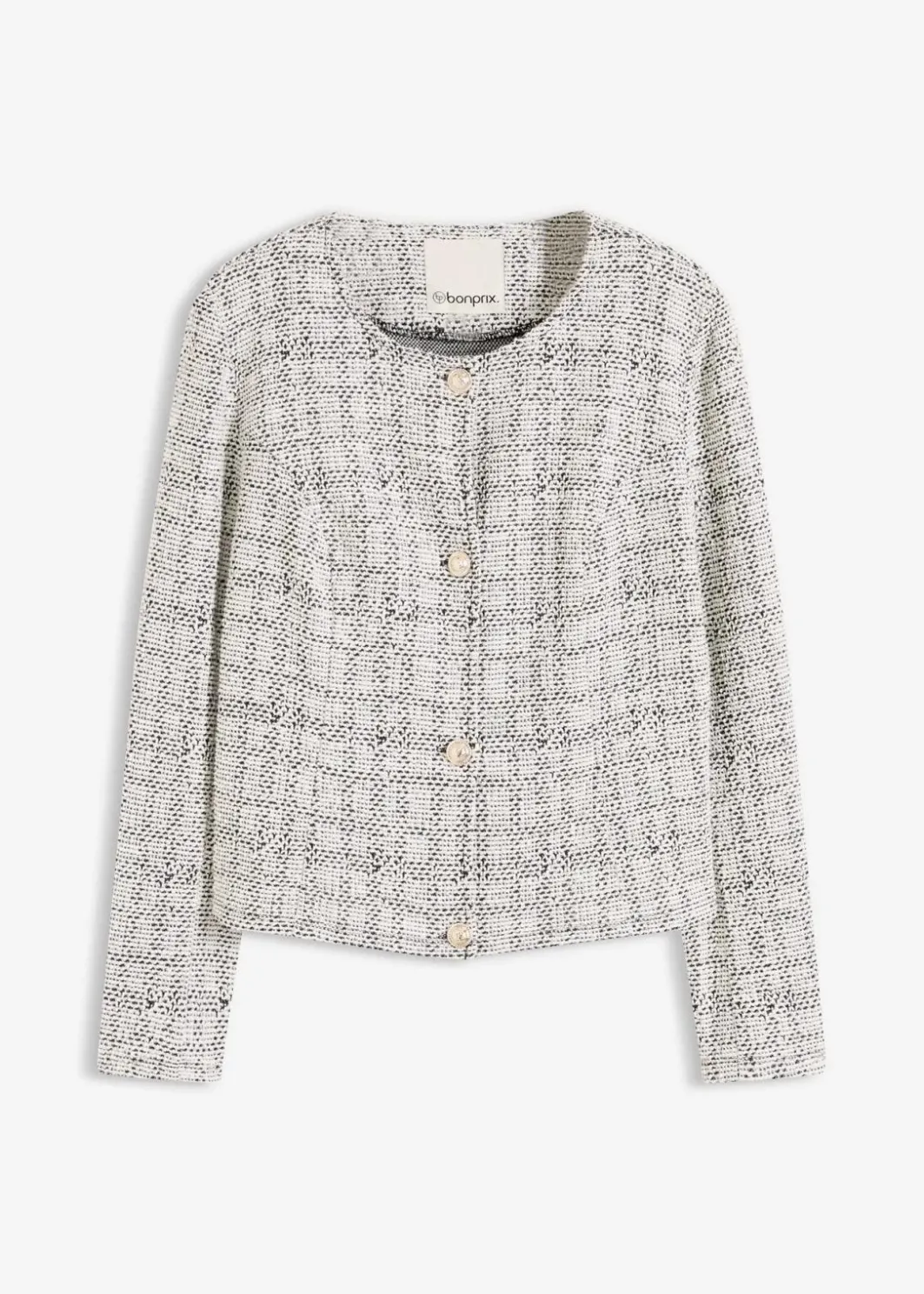 Damen bonprix Bekleidung·Umstandsmode|Bekleidung·Jeans|Bouclé Cardigan aus Baumwolle