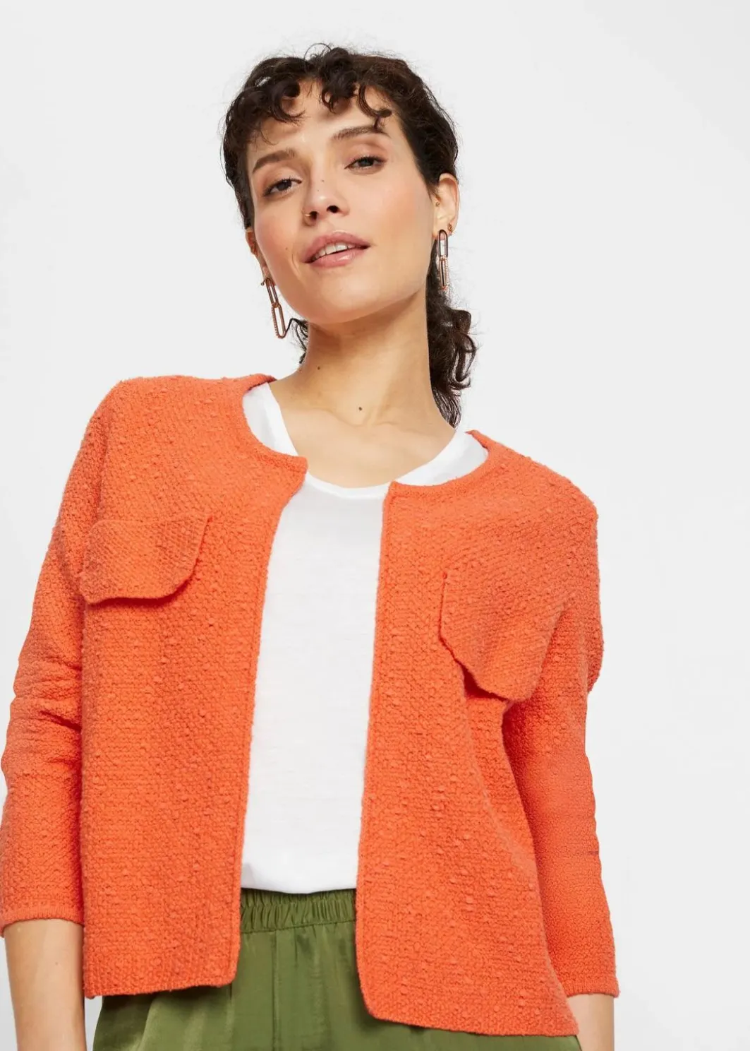 Best Bouclé Strickjacke Damen Bekleidung·Umstandsmode|Bekleidung·Jeans