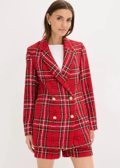 Damen bonprix Bekleidung·Basics|Zweiteiler & Sets|Bouclé-Blazer