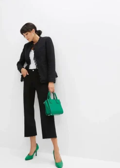 Bouclé-Jacke Damen Bekleidung·Hosen|Jacken & Mäntel