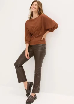 Discount Bouclé-Shirt Damen Shirts & Tops