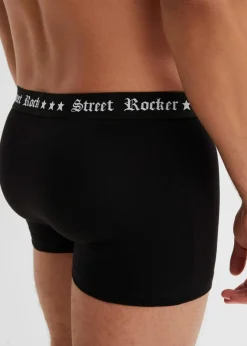 Herren bonprix Boxershorts|Große Größen|Boxershorts eng mit Baumwolle (3er Pack)