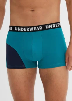 Herren bonprix Wäsche|Große Größen|Boxershorts eng mit Baumwolle (3er Pack)