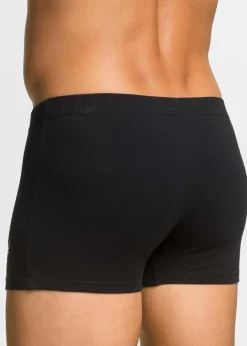 Herren bonprix Boxershorts|Große Größen|Boxershorts eng mit Baumwolle (3er Pack)
