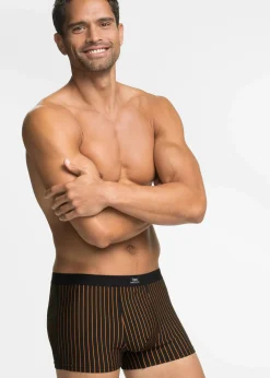 Herren bonprix Boxershorts|Große Größen|Boxershorts eng mit Baumwolle (3er Pack)