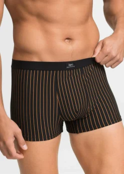 Herren bonprix Boxershorts|Große Größen|Boxershorts eng mit Baumwolle (3er Pack)