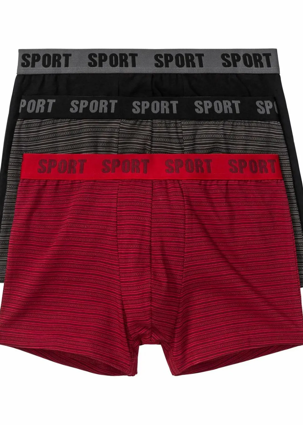 Discount Boxershorts eng mit Baumwolle (3er Pack) Herren Boxershorts|Große Größen