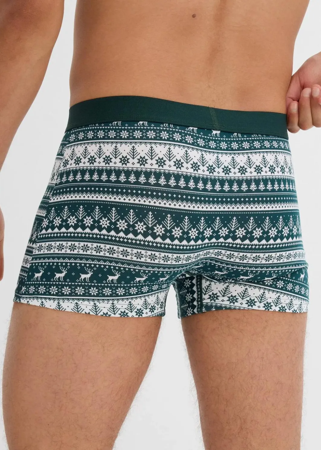 Herren bonprix Boxershorts|Große Größen|Boxershorts eng mit Baumwolle (3er Pack)