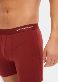 Best Boxershorts eng, mittellang mit Bio-Baumwolle (3er Pack) Herren Boxershorts|Große Größen