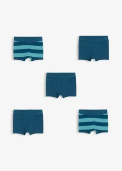 Boxershorts mit weicher Bio-Baumwolle (5er Pack) Kinder Mehrfachpacks|Jungen·Unterwäsche
