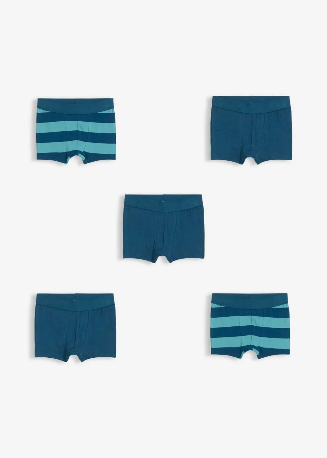 Boxershorts mit weicher Bio-Baumwolle (5er Pack) Kinder Mehrfachpacks|Jungen·Unterwäsche