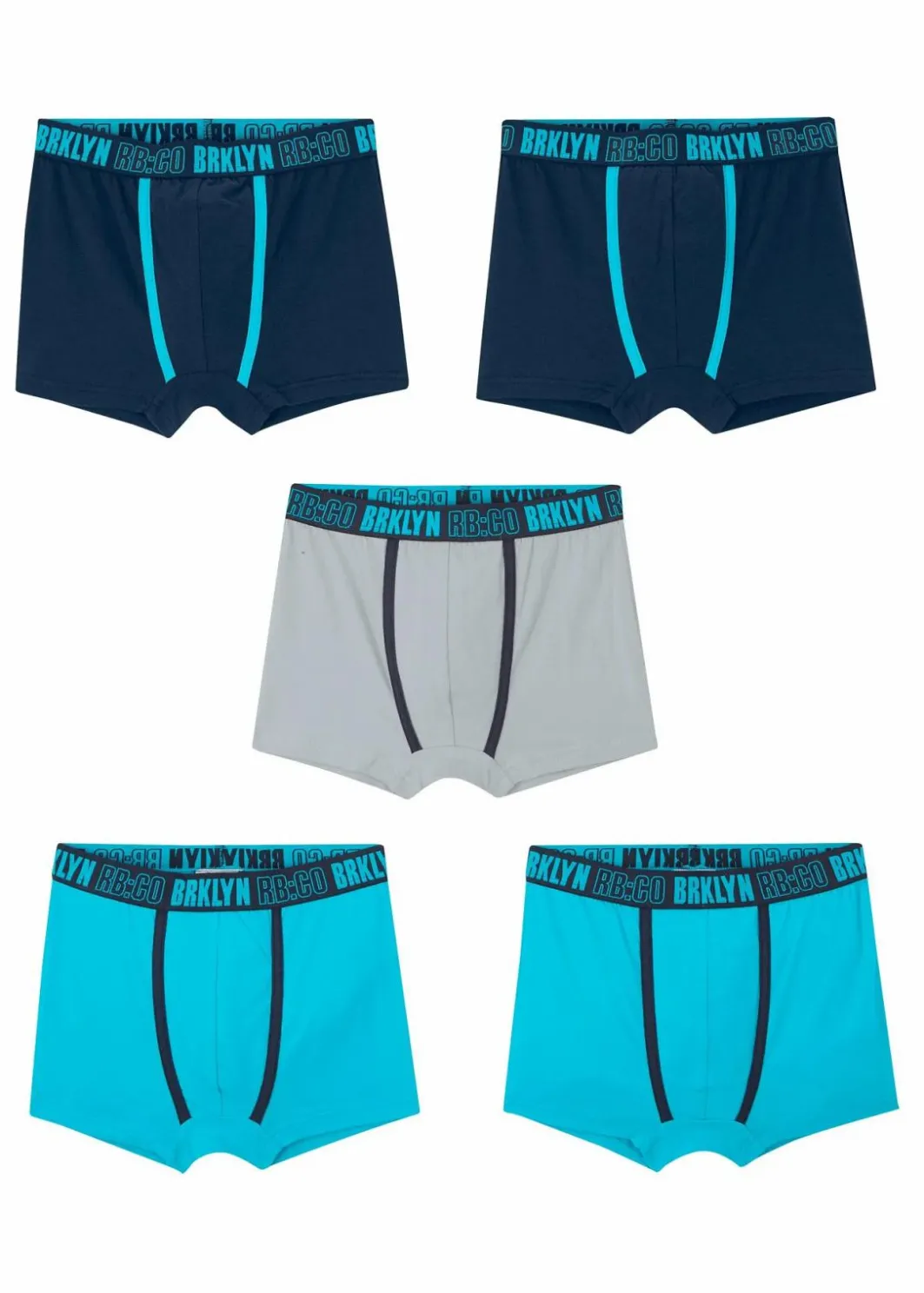 Boxershorts mit weicher Baumwolle (5er Pack) Kinder Mehrfachpacks|Jungen·Unterwäsche