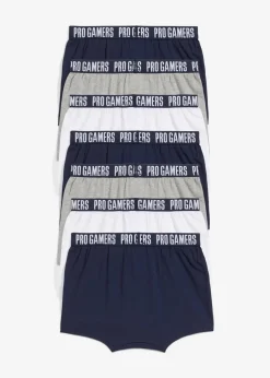 Kinder bonprix Mehrfachpacks|Jungen·Unterwäsche|Boxershorts mit weicher Baumwolle (7er Pack)