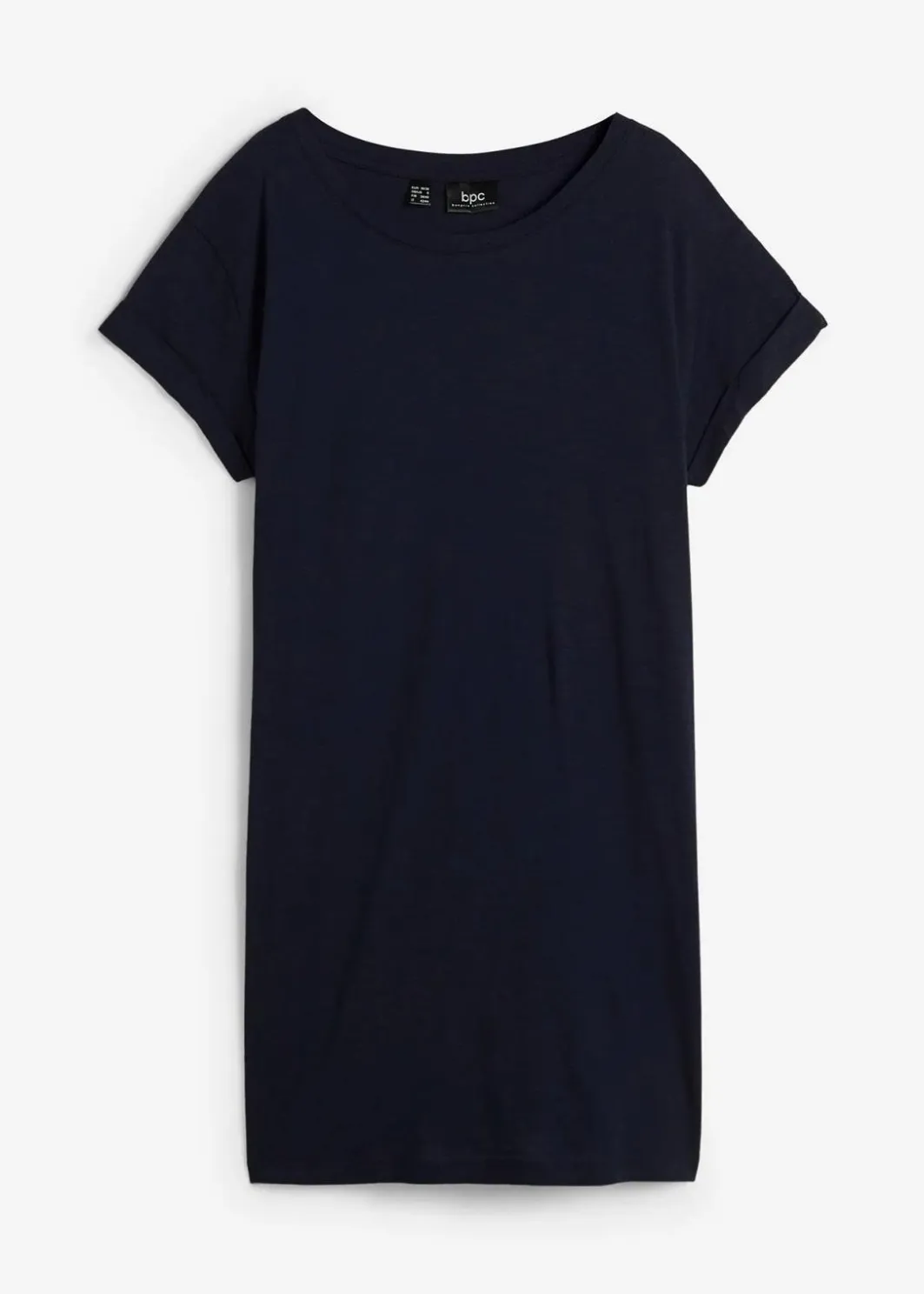Discount Boxy-Longshirt mit kurzen Ärmeln Damen Shirts & Tops|Basics