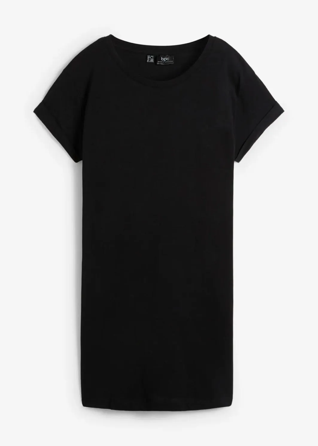 Damen bonprix Bekleidung·Röcke|Basics|Boxy-Longshirt mit kurzen Ärmeln