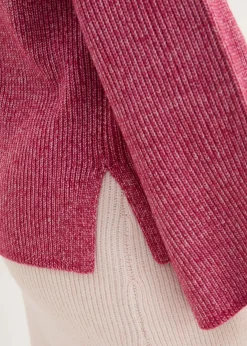 Damen bonprix Bekleidung·Umstandsmode|Strickmode|Boxy-Pullover aus Rippstrick