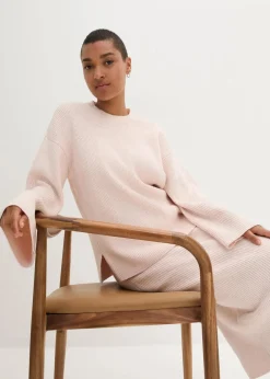 Best Boxy-Pullover aus Rippstrick Damen Bekleidung·Umstandsmode|Strickmode