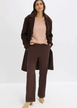Sale Boxy-Pullover mit Pailletten Damen Bekleidung·Umstandsmode|Strickmode
