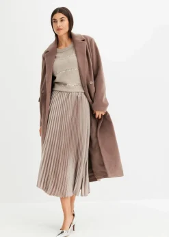Damen bonprix Pullover & Strickjacken|Bekleidung·Jeans|Boxy-Pullover mit Pailletten