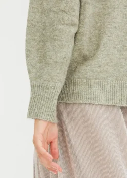 Damen bonprix Bekleidung·Umstandsmode|Strickmode|Boxy-Pullover mit Pailletten
