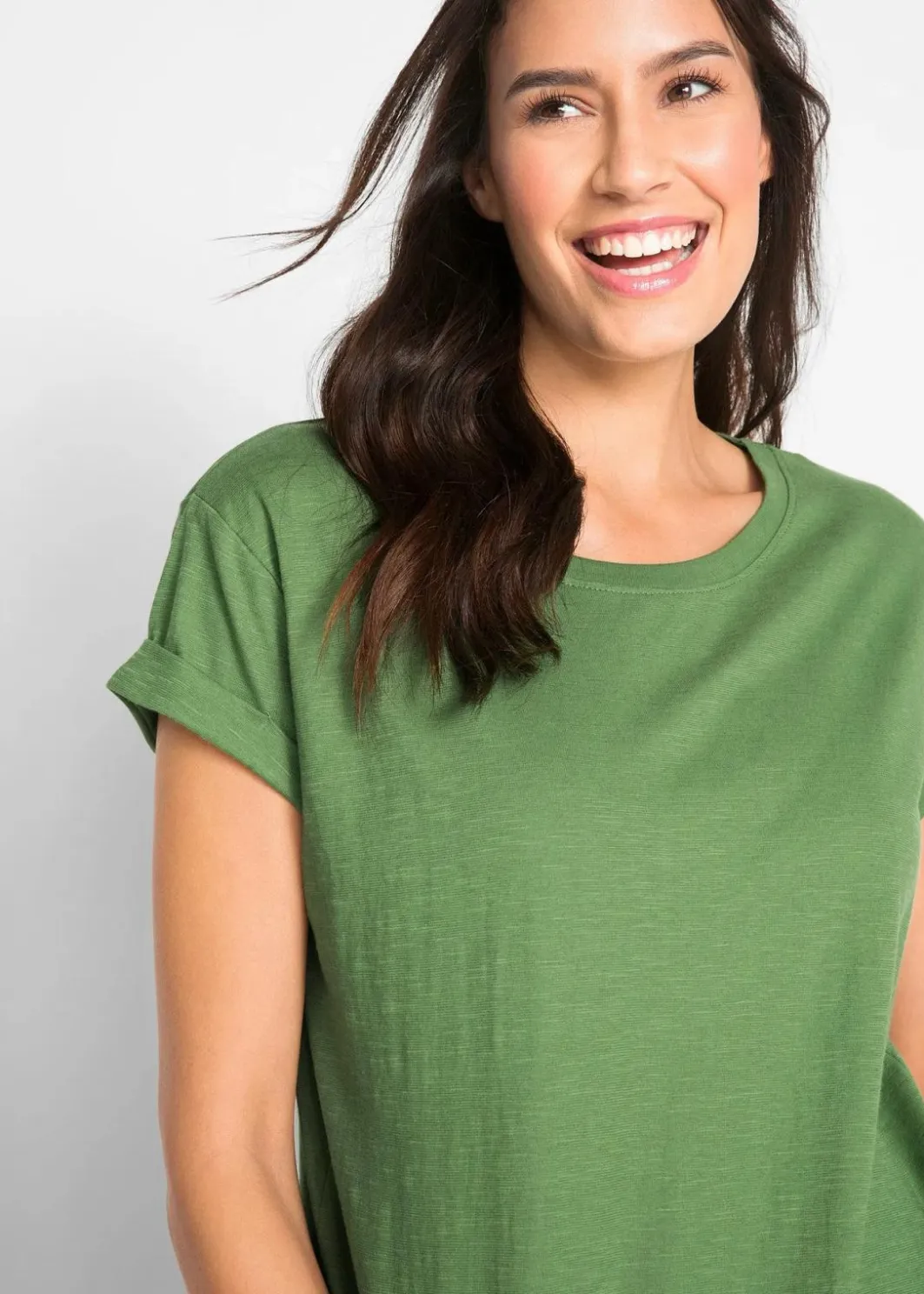 Damen bonprix Basics|Shirts & Tops|Boxy-Shirt