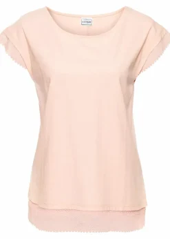 Online Boxy-Shirt aus Baumwolle Damen Shirts & Tops