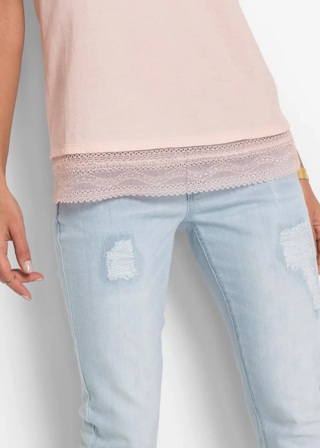 Online Boxy-Shirt aus Baumwolle Damen Shirts & Tops