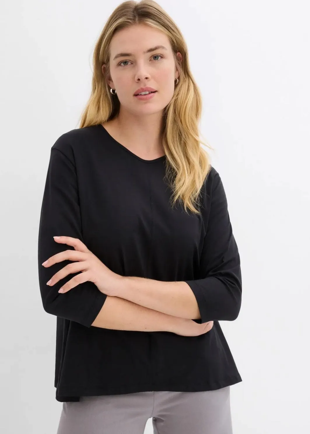 Sale Boxy-Shirt aus biologischer Baumwolle Damen Shirts & Tops