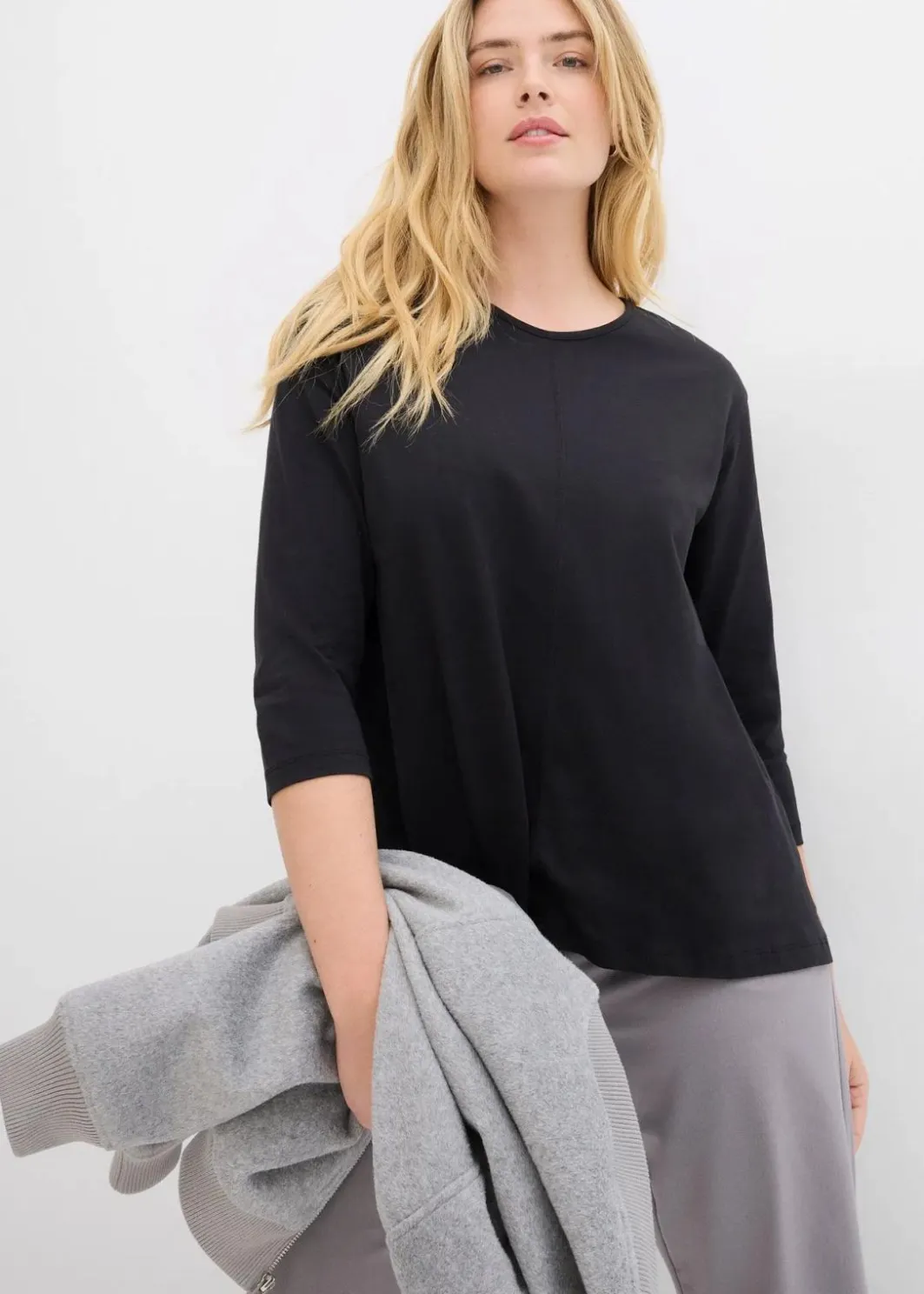 Sale Boxy-Shirt aus biologischer Baumwolle Damen Shirts & Tops