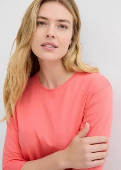 Outlet Boxy-Shirt aus biologischer Baumwolle Damen Shirts & Tops