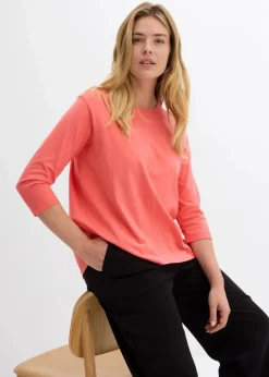 Outlet Boxy-Shirt aus biologischer Baumwolle Damen Shirts & Tops