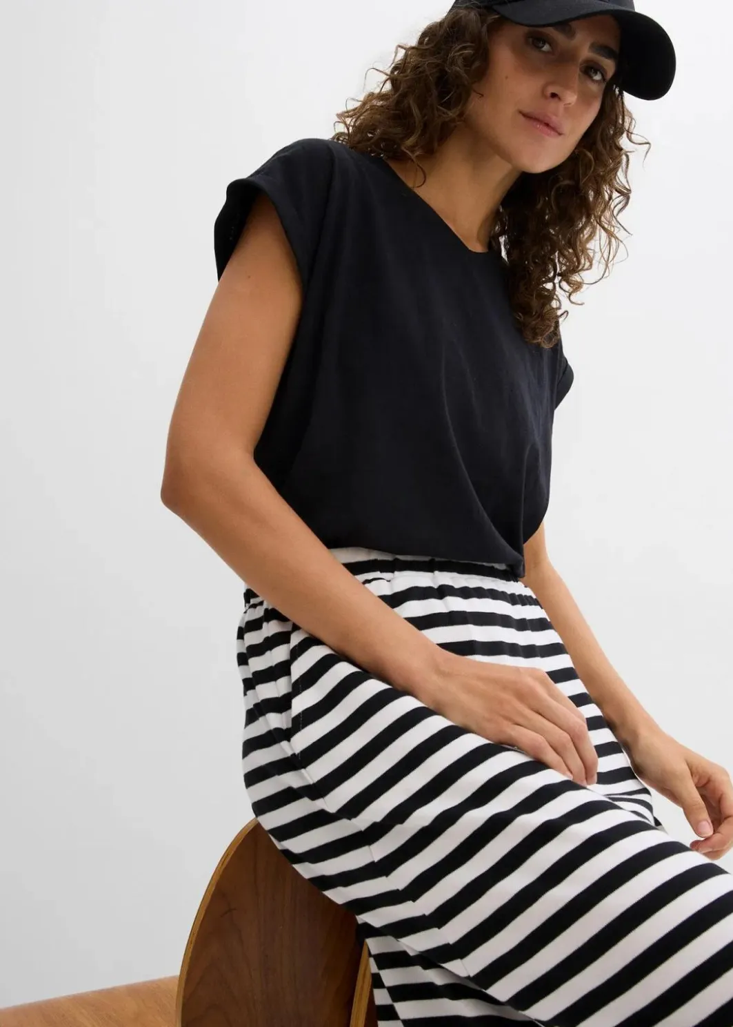 Online Boxy-Shirt mit reiner Bio-Baumwolle Damen Basics|Shirts & Tops