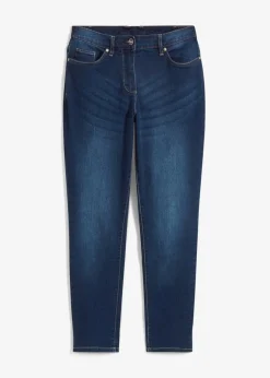 Boyfriend Jeans Mid Waist, Stretch Damen Jeans|Bekleidung·Shirts & Tops