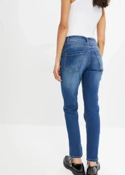 Damen bonprix Bekleidung·Shirts & Tops|Jeans|Boyfriend Jeans Mid Waist