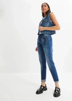 Damen bonprix Bekleidung·Shirts & Tops|Jeans|Boyfriend Jeans Mid Waist