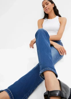 Damen bonprix Bekleidung·Shirts & Tops|Jeans|Boyfriend Jeans Mid Waist
